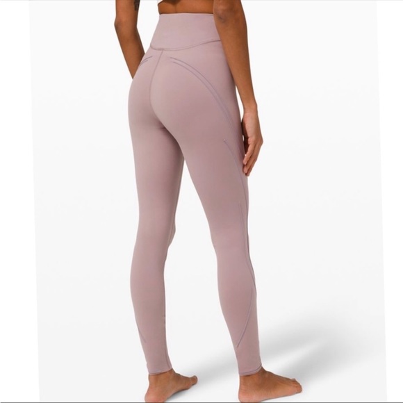 Lululemon leggings Get In Line SHR 28” Everlux - Picture 3 of 6